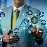 Unrecognizable,Independent,Power,Producer,Activates,Electrical,Microgrid.,Industry,Concept,For