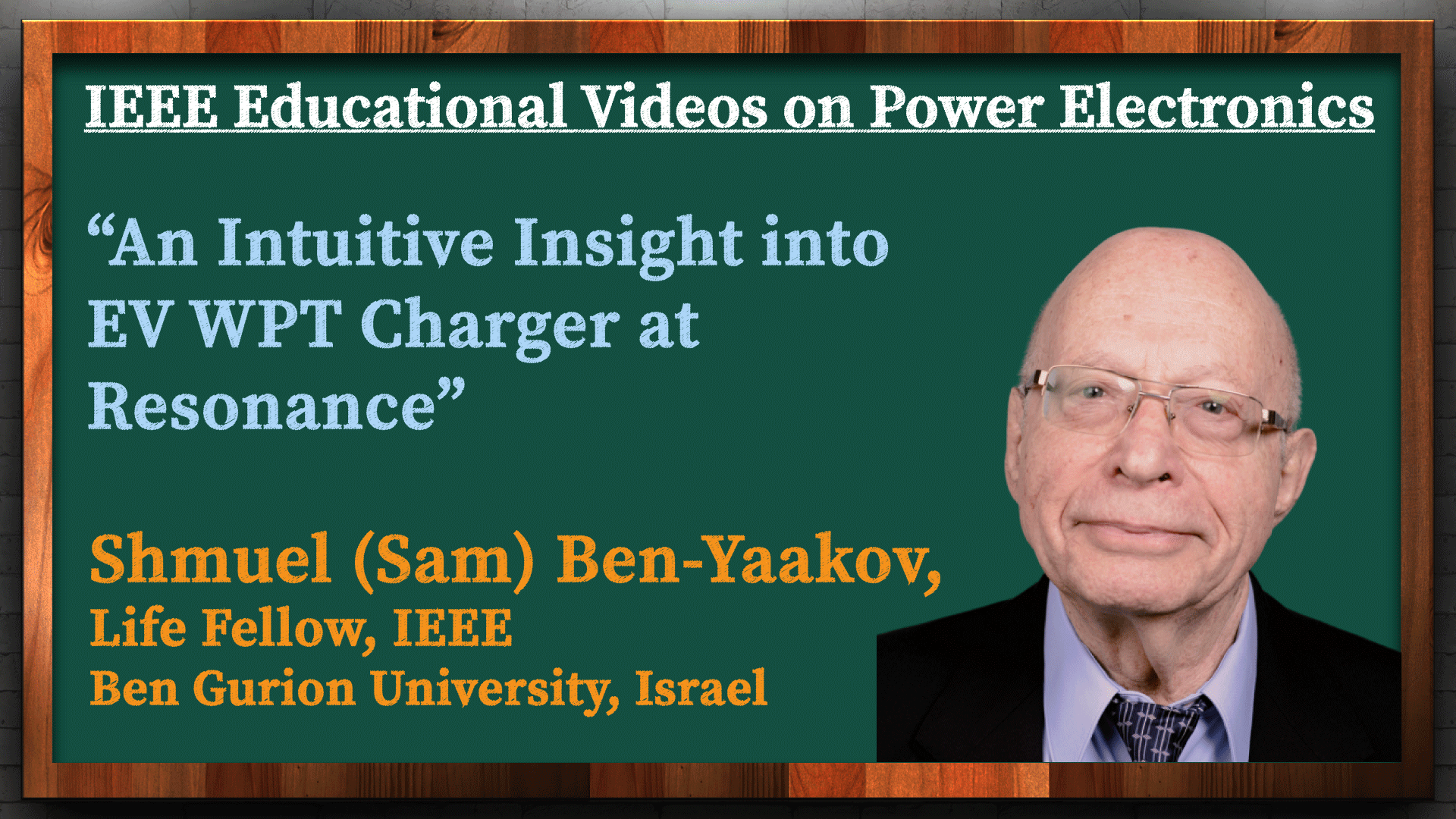 Shmuel (Sam) Ben-Yaakov